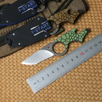 Y-START MK5002 nož D2 oštrica Taktički kamp lov G10 ručka na otvorenom džepni noževi za opstanak voćni nož Alati oprema
