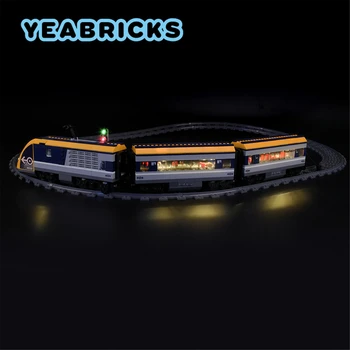 YEABRICKS Led Lampa Set za 60197 Putnički Vlak Skup sastavnih blokova (ne uključuje model) Cigle Igračke za Djecu