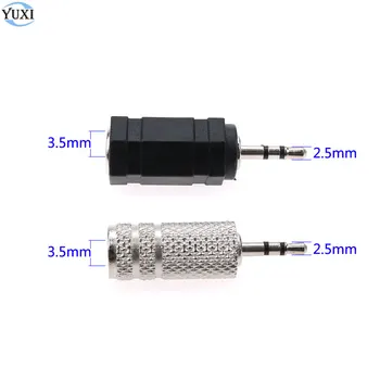 YuXi 2,5 mm Priključak od 3,5 mm Utikač 2,5 3,5 stereo Audio Priključak PC telefon slušalice pretvarač slušalice adapter kabel utikač