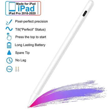 Za Apple iPad Stylus Olovka Za iPad Pro 11 12,9 2021 2020 2018 10,2 7 8 9 generacija Mini 6 Air 3 4 Odstupanje Dlan