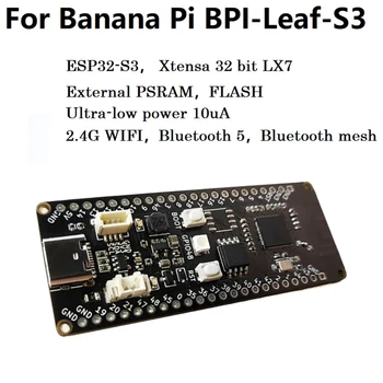 Za Banana PI BPI Leaf S3 Male Mikrokontrolera Naknada za razvoj sa čipom ESP32-S3 Xtensa 32 Bita
