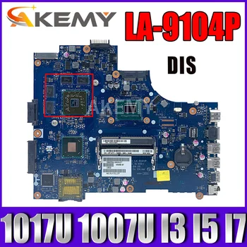 za Dell Inspiron 3521 5521 Matična ploča laptopa LA-9104P LA-9101P Matična ploča s 1017U 1007U I3 I5 I7 procesor 3. generacije CN-00FTK8 077TP7