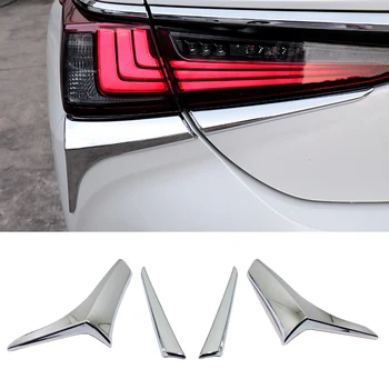 Za Lexus ES ES200 ES250 ES300h ES350 2018 2019 2020 2021 2022 Auto Oznaka ABS Cover Stick Okvir za dugo Svjetlo Žarulja Uređenje Obrva