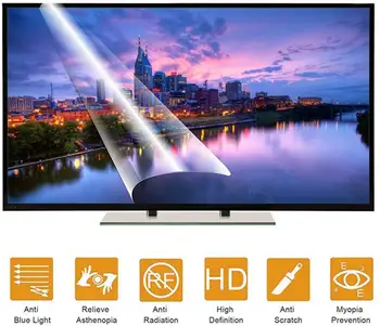Za LG 24LW331C 24 cm LED HD-Ready TV TV Plavo Svjetlo Zaštitna folija za ekran, Zaštita očiju Plava Svjetlost Zaštitne Jedinice