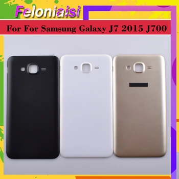 Za Samsung Galaxy J7 2015 J700 J700F J700H J700M SM-J700F Kućište Poklopac Pretinca za baterije Stražnji Poklopac prtljažnika Šasije