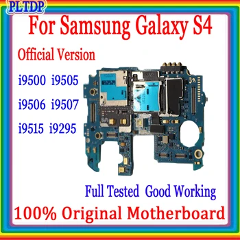 Za Samsung Galaxy S4 i9500 i9505 i9506 i9507 i9515 i9295 Matična ploča s punim čipovima + sustav Android, 100% originalna puzzle naknada
