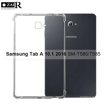Za Samsung Galaxy Tab, A A6 10,1 2016 SM-T580 SM-T585 T587 Silikonska Torbica Za tablet Torbe Soft Stražnji poklopac od TPU Zaštitna Torbica ljuska