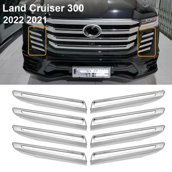 Za Toyota Land Cruiser 300 Lc300 2021 2022 VXR GXR Prednja Maska Vanjski Pribor Ukras Branik Kromirani Bodykit Tuning