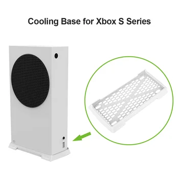 Za Xbox S Serije Vertikalni stalak sa Ugrađenim Otvore Otvorima za hlađenje, Držač za Igraće Konzole Postaja Rashladna Baza za gaming dodatne Opreme za Xbox