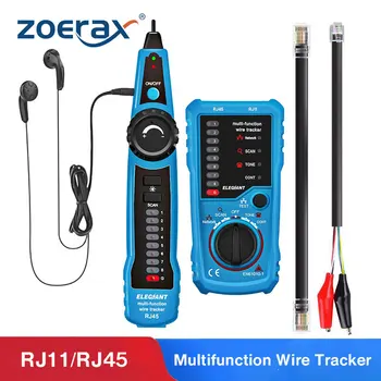Žica Tracker, ZoeRax RJ45 RJ11 Kabel Tester Linearni Seeker Višenamjenski Kabel Tracker Toner Ethernet LAN Mrežni Kabel Tester