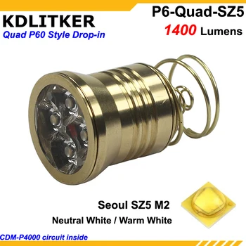 Вставной led modul KDLITKER Quad Seoul SZ5 1400 lumena s visokim CRI (promjer 26,5 mm)
