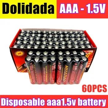 Устранимая baterija battery1.5v AAA Ugljikove baterije Siguran Jake eksplozije 1,5 Volt AAA baterije UM4 Batery Bez žive
